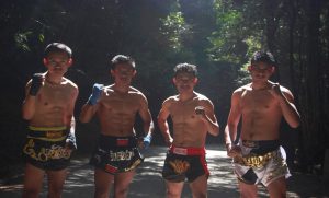 Ramesh Pandey, a Muay Thai champion