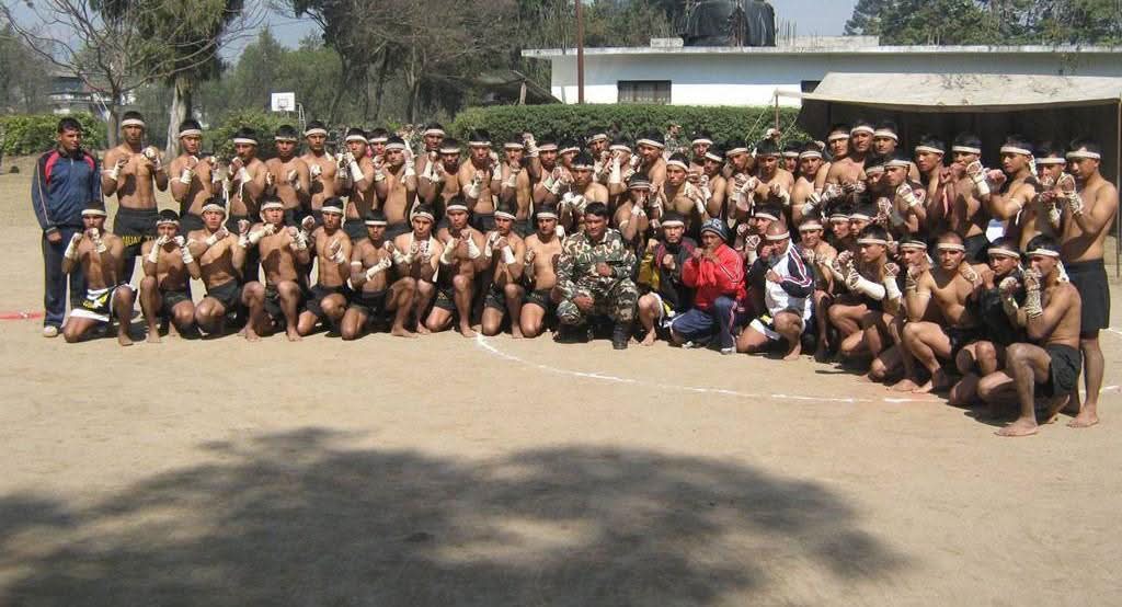 Ramesh Pandey army training