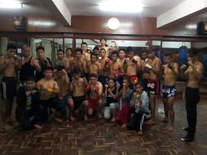 Ramesh Pandey training team